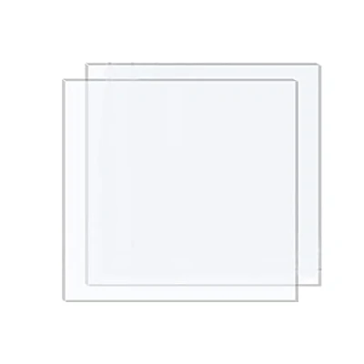 Imagen de DRERIO 2Pzs Acrílico Transparente 30cm x Plexiglas Cuadrado Hoja de con Película Protectora para Enmarcar Fotos, Proyectos Visualización, Manualidades DIY