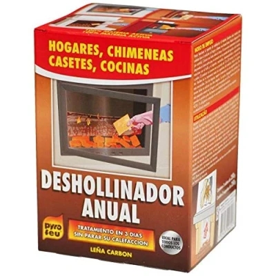 Imagen de pyro feu Deshollinamiento anual para chimeneas 3 x 250 gr