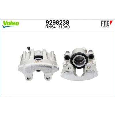 Imagen de FTE 9298238 Pinza de freno gris Hierro fundido Eje delantero, izquierda sin soporte BMW: 3 Berlina, Coupé, Compact