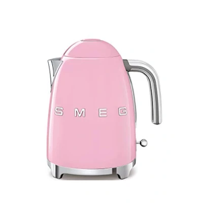 Imagen de SMEG KLF03PKEU Hervidor eléctrico, 2400 W, 1 Fluid_Ounces, Acero Inoxidable, Rosa