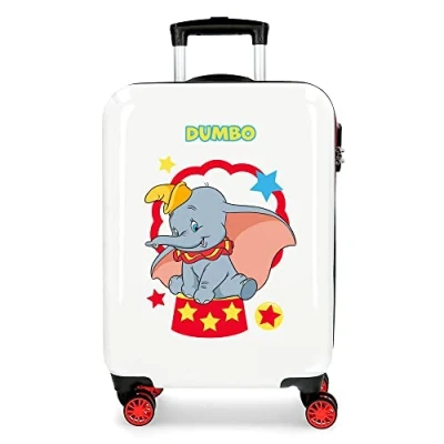 Imagen de Disney Dumbo Maleta de cabina Multicolor 38x55x20 cms Rígida ABS Cierre combinación lateral 34L 2 kgs 4 Ruedas dobles