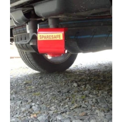 Imagen de SpareSafe Dispositivo antirrobo de rueda repuesto para VW T5 T6 Transporter, Caravelle, California y Caddy