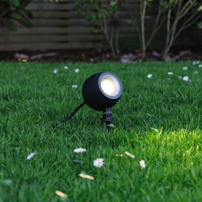 Imagen de Paulmann Smart LED, proyector de suelo con piqueta Kikolo, CCT, antracita, IP65