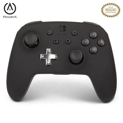 Imagen de Powera Mando Inalámbrico Mejorado Para Nintendo Switch. Negro (Nintendo Switch)