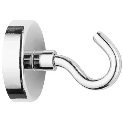 Imagen de Westcott E 10830 00 Gancho magnético de neodimio, 48 mm, fuerza sujeción hasta aprox. 60 kg, color plateado