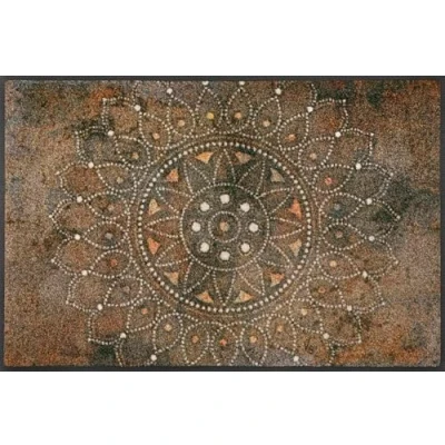 Imagen de Wash+Dry Madhana Felpudo, Poliamida, Multicolor, 50x75cm