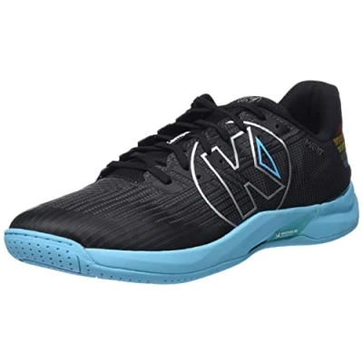 Imagen de Kempa Attack Two 2.0 Square Zapatillas de Deporte, Balonmano, Fitness, para Correr Deportes Mesh Negro/Arco Iris Tamaño 40.5 EU (7 UK)