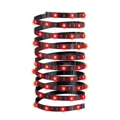 Imagen de Paulmann 70253 Strip Function YourLED ECO 5 m RGB 18 W 12 V bajo voltaje CC negro Tira de luz, regleta luces, tubo luminoso
