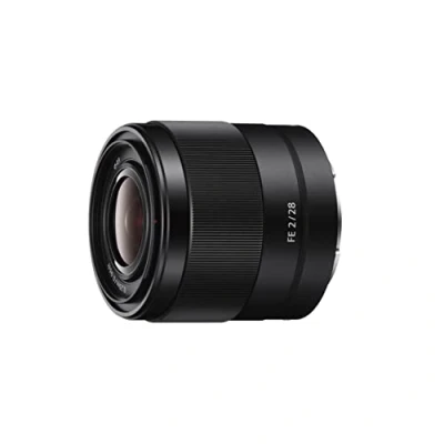 Imagen de Sony FE 28 mm f/2 Objetivo Gran Angular de Montura Tipo E (Distancia Focal Fija mm, Apertura f/22, diámetro Filtro: 49mm, fotograma Completo 35 mm), Negro