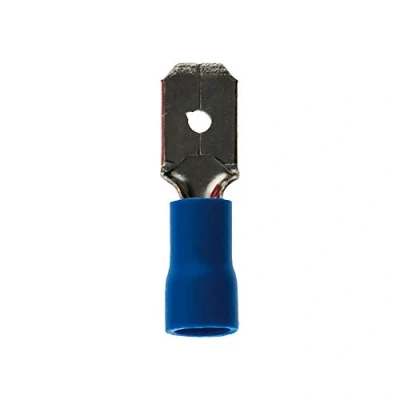 Imagen de Zenitech 121732 Juego de 10 bornes, color azul, 6,3 mm
