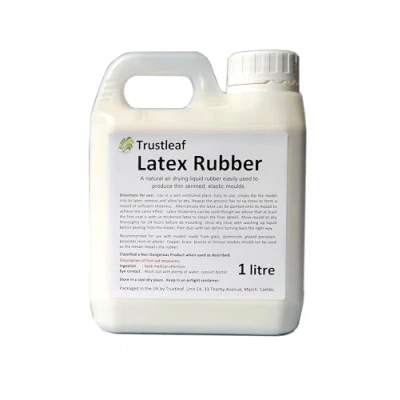 Imagen de Goma de látex líquida para hacer moldes y escayolas, 1 litro