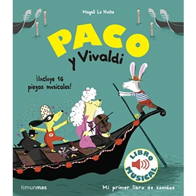 Imagen de Paco y Vivaldi. Libro musical (Libros con sonido)