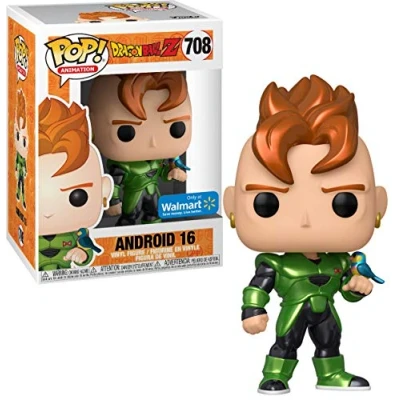 Imagen de Funko POP! 39946 Dragon Ball Z S7 Android 16 Metallic Exclusive Limited Edition #708