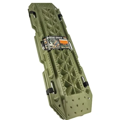 Imagen de Sumex Planchas de Desatasco Rescate para Arena Barro Nieve 4x4 Todoterreno 2 Unidades Military Green