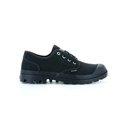 Imagen de Palladium Pampa Oxford, Zapatillas de deporte Mujer, Negro, 39 EU