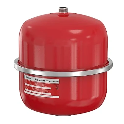 Imagen de Flamco Flexcon Premium 16915 Depósito de expansión (12 L, 1/3 bar, ideal para circuitos cerrados, calefacción, aire acondicionado y refrigeración)
