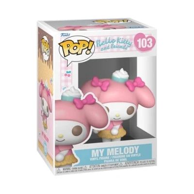 Imagen de Funko Pop! Sanrio: Hello Kitty My Melody (IC) Figura de Vinilo Coleccionable Idea Regalo Mercancia Oficial Juguetes para Niños y Adultos Cartoons Fans Muñeco Coleccionistas
