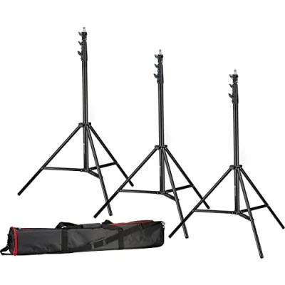 Imagen de Kit 3 Tripodes De Iluminación Br tp280 Pro 1 Bresser