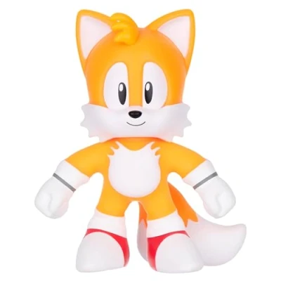 Imagen de BANDAI Heroes de Goo JIT Zu Figura Accion, Universo Sonic The Hedgehog, Tails Estruja y Estira, Multicolor, CO42749
