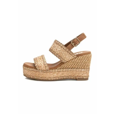 Imagen de XTI Sandalia Mujer Taupe Calzado Cómodo y Versátil Moda casual Modelo 14382003 (Talla 41)