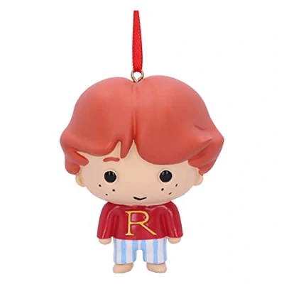 Imagen de Nemesis Now Harry Potter Chibi Ron Adorno Decorativo para Colgar (7,5 cm), Color Rojo