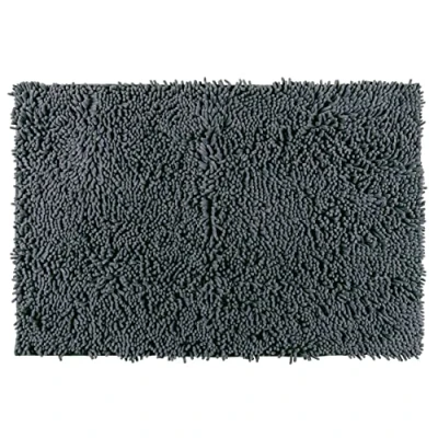 Imagen de Wenko Alfombra para bañera Chenille Gris 50 x 80 cm de baño