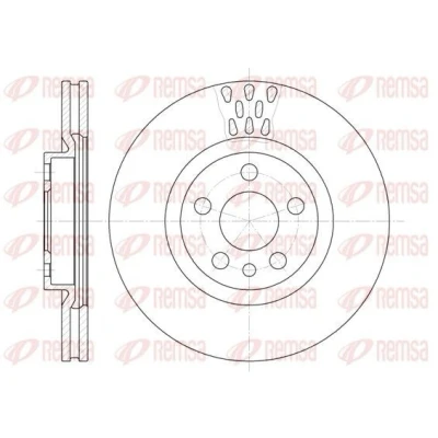 Imagen de Disco de freno REMSA 6305.11