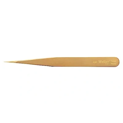 Imagen de Weller AM Pinzas de Precisió Latón, Punta Recta, Sin Chispas, 127 mm/5&quot;.