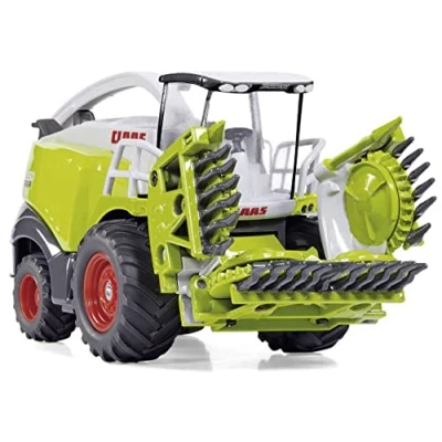 Imagen de siku 1993, Picadora de maíz Claas, 1:50, Metal/Plástico, Verde, Cabezal plegable y desmontable