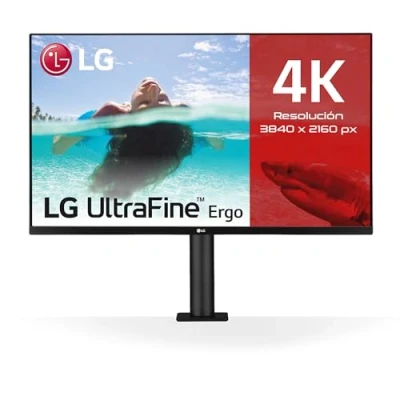 Imagen de LG 32UN880P B Monitor Ultrafine 32&quot;, 4K UHD, IPS: 3840 x 2160p, HDR10, 16:9, 60Hz, Pantalla Ergo, Negro