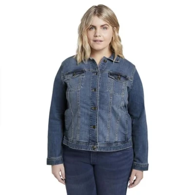Imagen de MY TRUE ME TOM Tailor Chaqueta vaquera, Mujer, Talla: 50, Blue denim