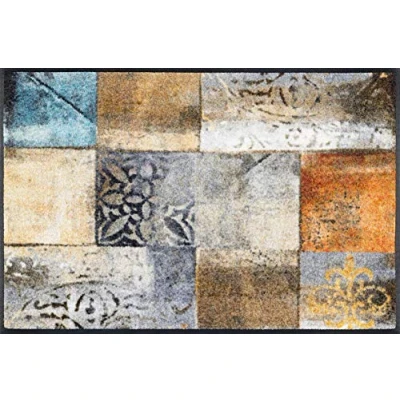 Imagen de Wash+Dry Tilea Felpudo, Poliamida, Multicolor, 50x75cm