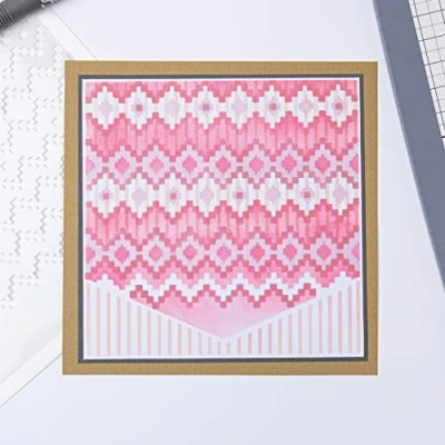Imagen de Sizzix Layered Stencils 4PK Textile de Olivia Rose 665842 Capítulo 4 2022