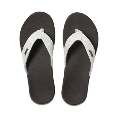 Imagen de Reef Ortho Spring Flip Flops UK7 EU40 US9 AU8 Brown / White