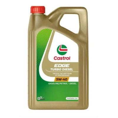 Imagen de Castrol EDGE Turbo Diesel 5W 40 5L Aceite de motor 1535BD BMW: 3 Berlina, 1 Hatchback, 2 Active Tourer, VOLKSWAGEN: Passat B5 Tiguan I