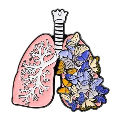 Imagen de Broches de órgano anatomía, corazón, pulmón, estómago, cerebro, pin esmaltado flores, órgano, insignia solapa, regalo joyería para amigos, mujeres y hombres, pines esmaltados, lindos