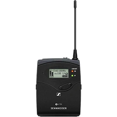 Imagen de Conjunto portátil de micrófono lavalier inalámbrico Sennheiser (EW 112P G4 GB)
