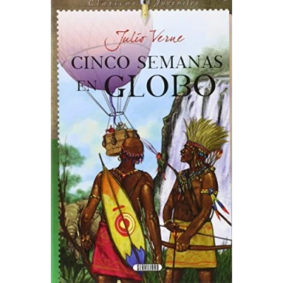 Imagen de Cinco semanas en globo (CLASICOS JUVENILES)