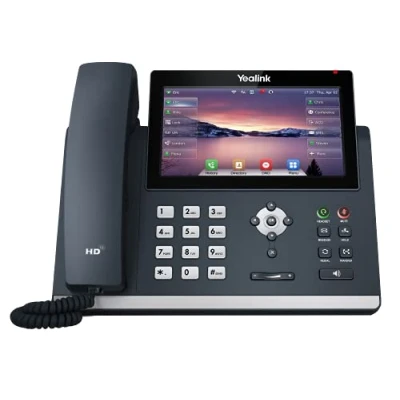 Imagen de Teléfono Yealink T48U 16 Cuentas SIP con PoE Pantalla táctil