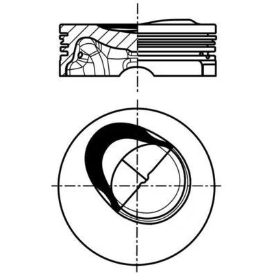 Imagen de MAHLE ORIGINAL 028 PI 00130 000 Pistóns 71,01 SEAT: Leon II Hatchback, Altea XL, Ibiza 4 ST, VOLKSWAGEN: GOLF 6, Beetle Caddy 3
