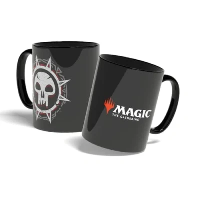 Imagen de Konix Magic The Gathering Taza de cerámica 320 ml Motivo mana negro