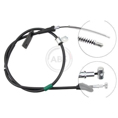 Imagen de A.B.S. K18828 Cable de Freno Mano 1523 Tambor para dirección izquierda/derecha