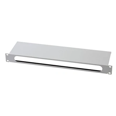 Imagen de DIGITUS Entrada de cables con tira cepillo 1U 19 pulgadas Para armarios red y Gris