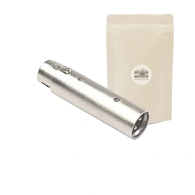 Imagen de Adaptador DMX XLR 5 pin hembra a macho de 3 pines