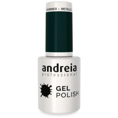 Imagen de Andreia Pintauñas Semipermanentes Esmalte Semipermanente Profesional para Uñas de Gel Manicura con Brillo Intenso que Dura Hasta 4 Semanas Color 282 Verde Sombras Azul 10,5 ml