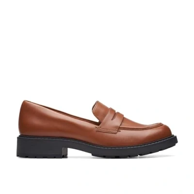 Imagen de Clarks Orinoco2 Penny, Mocasín Mujer, Dark Tan Lea, 39 EU