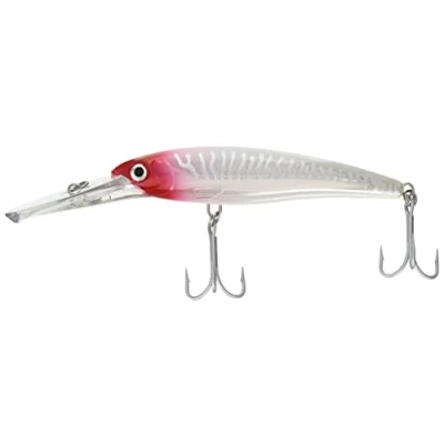 Imagen de Rapala Bx Brat Material Cuerpo de Balsa Señuelo Pesca en Agua Dulce Profundidad Nado 0,9m 5cm/10g Hecho Estonia Blue Ghost, Unisex Adult, Red Head UV, 16 cm / 72 g