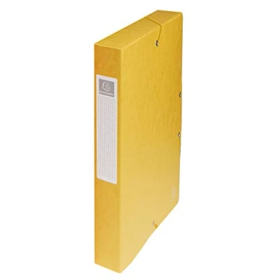 Imagen de Exacompta 50409E Carpeta de proyecto con goma, color amarillo