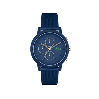 Imagen de Lacoste Reloj Cronógrafo de Cuarzo para Hombre con Correa en Silicona Azul Marino 2011248