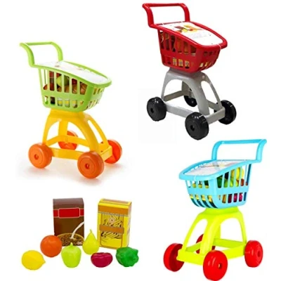 Imagen de VICAM Carrito Compra C/Accesorios Surtido Delantales y Guardapolvos, Color (VIC00091)